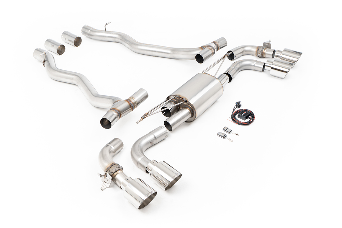 Milltek 80mm Axle-Back Exhaust | BMW M5 G90 - Polished Tips