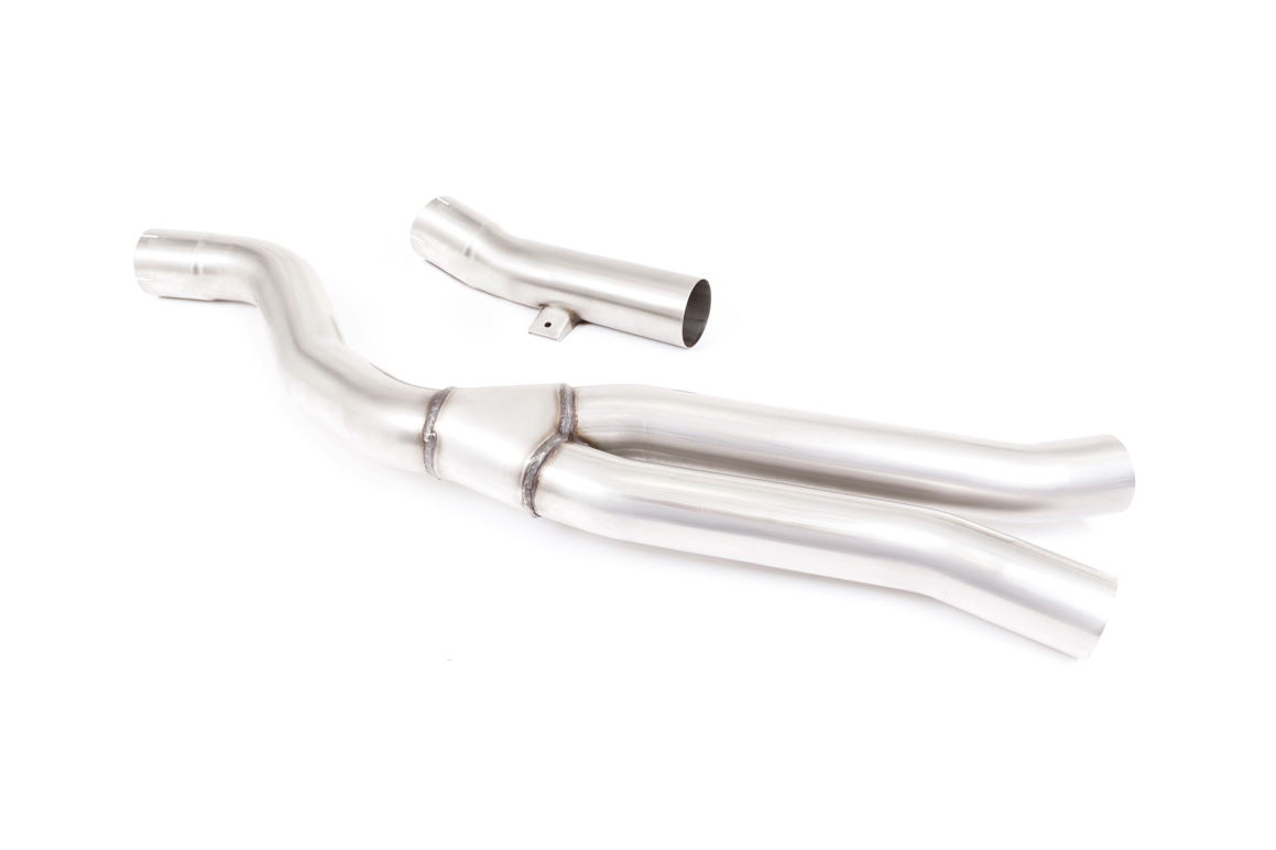 Milltek 80mm Resonator Bypass | Toyota Supra A90 Coupe 3.0 Turbo (USA/ROW without OPF/GPF) - Both Auto & Manual Models