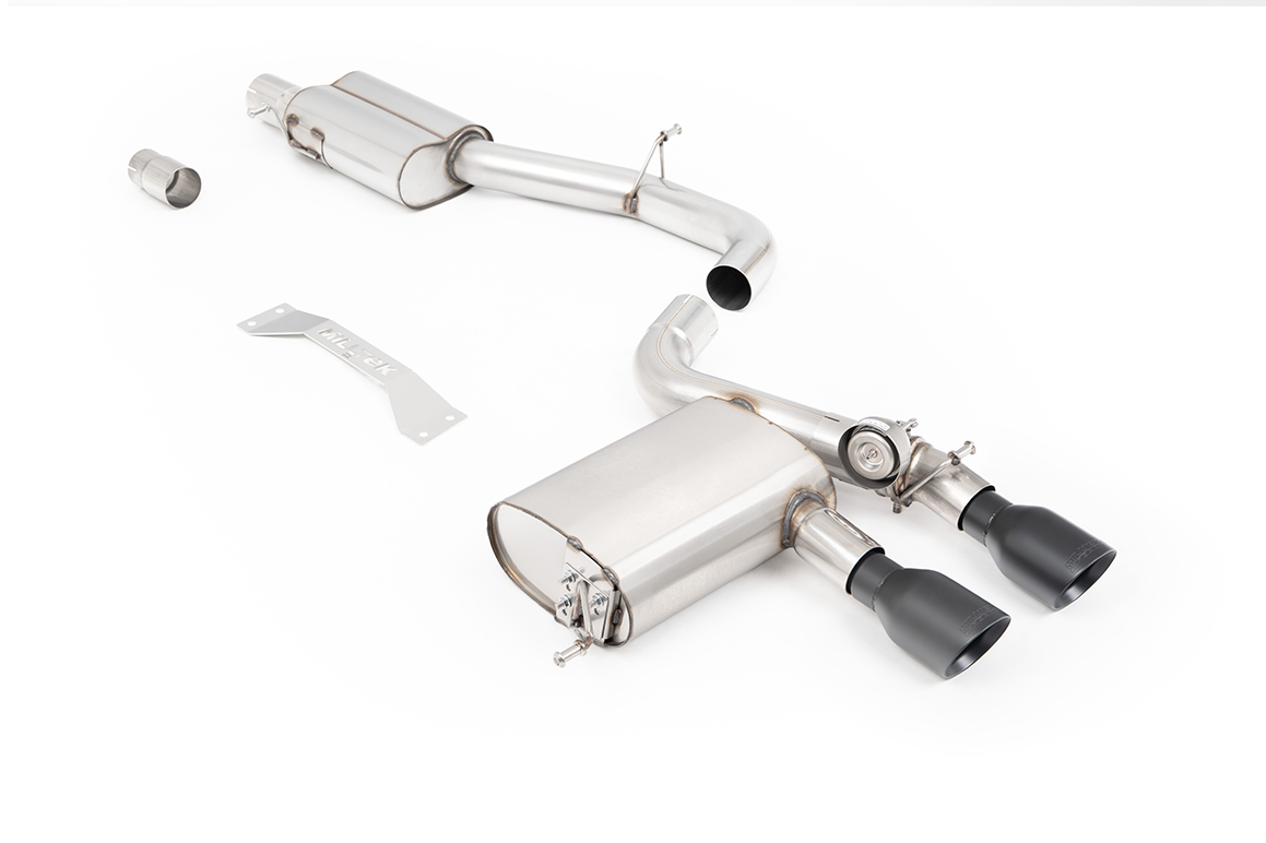 Milltek V2 Valved Cat-Back Exhaust | VW Golf MK5 R32 3.2 V6